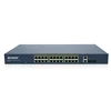 China Golden Supplier 10/100/1000M 24+2 Port RJ45 network 2 SFP Combo