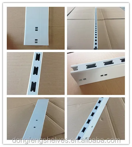 Easy assembly metal supermarket shelving for sale