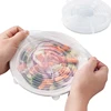 Amazon Best selling Food Grade Silicone Stretch Lids set of 6 food wraps Fresh-keeping covers