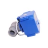 easy operation spring return CWX-25S 2 way brass ss304 mini electric ball valve