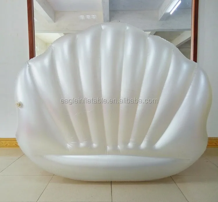 Factory Stock Good Price Pvc Big Inflatable Shell Lake Clam Shell Float ...