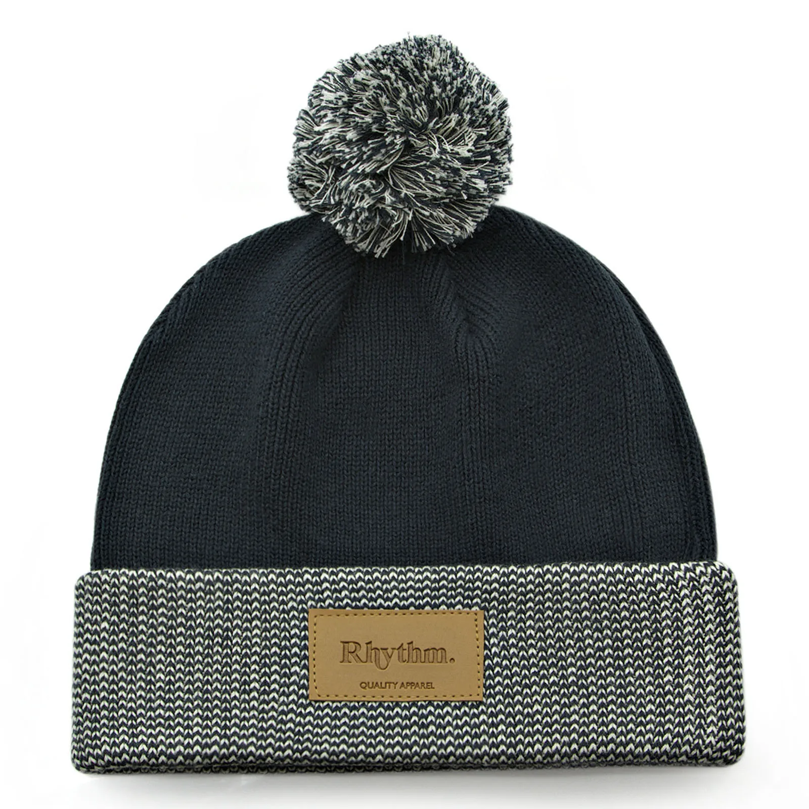 High Quality Wholesale Reversible Jacquard Hat Winter Knitted Beanie