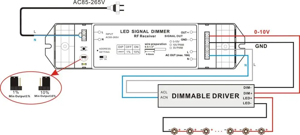 Led dimmer smart d3 dim схема подключения