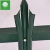 Hot dipped galvanised W/D pale and rail steel palisade fence posts