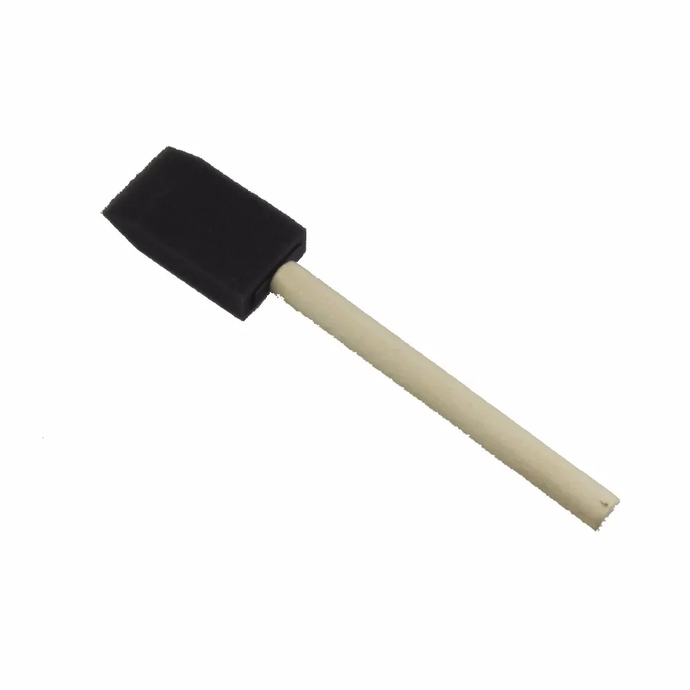 Black sponge paint brush Black sponge paint brush