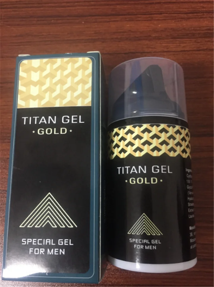 50ml Sex Titan gel gold  for  penis enlargement Delay Private label customize male sex products