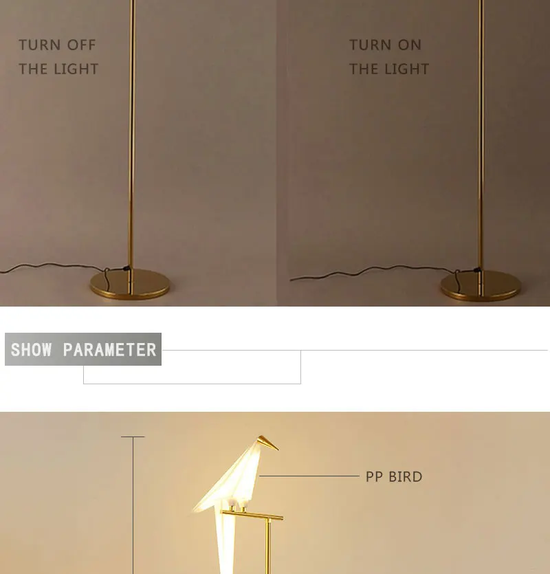 led modern bird wall lamp and lamps wall led lights for hotel led reading wall lamp for bedroom and study