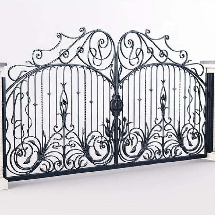 New Design Wrought Iron Gate Paint Colors Iron Doors - Buy ...
