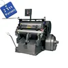ML750 Manual Feed Paper Flatbed Die Cutting and Creasing Machine, corrugated cardboard Carton flat bed die cutter press
