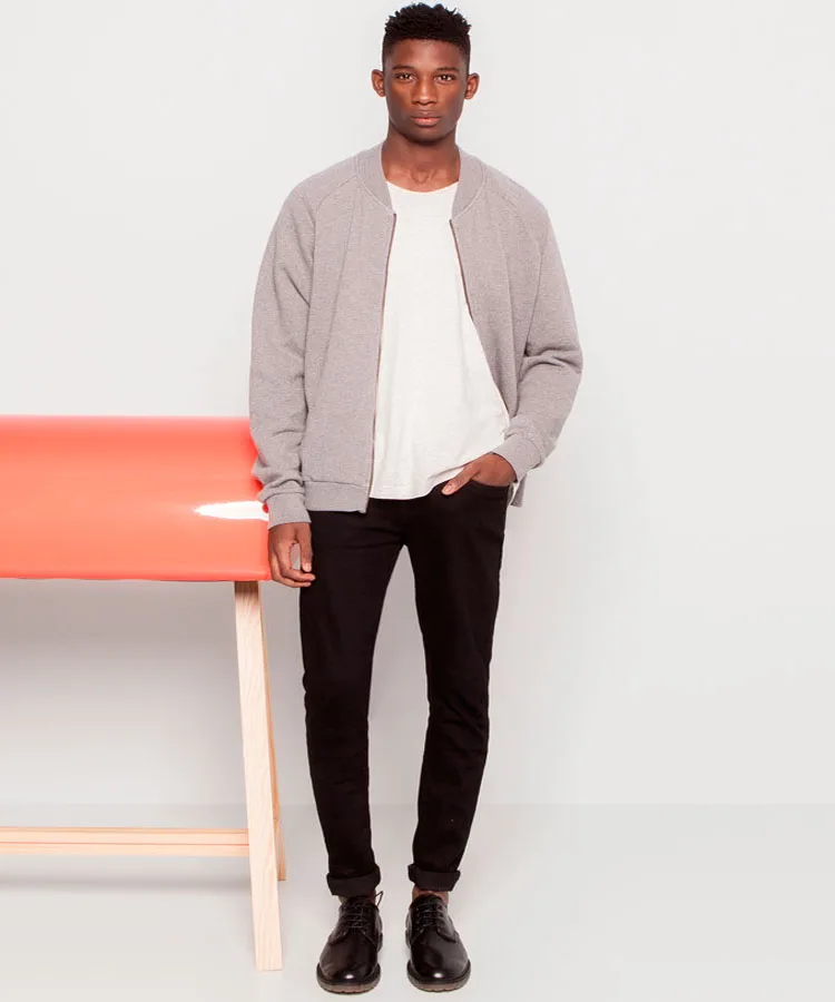jacket without zipper and hood