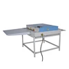 Automatic multi-function correct edge garment fusing fabric press machine