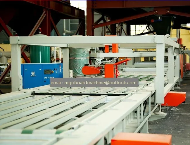 mineral fiber ceiling board production line mgo board making machine