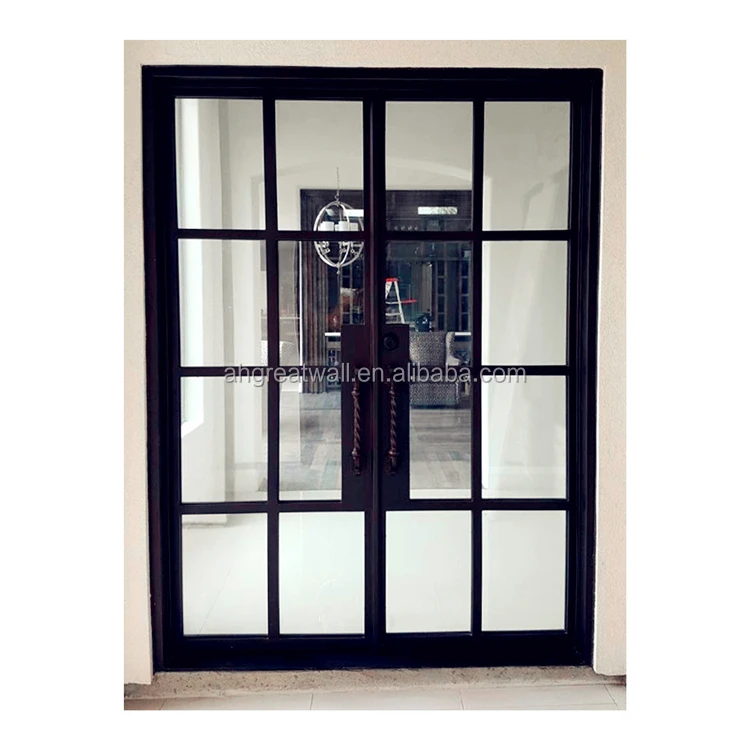 steel four panels home hotel interior exterior apartment steel bifold to french 28 inch door lowes top hung
