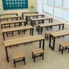 Cheap School Classroom Student Table and Chair Set