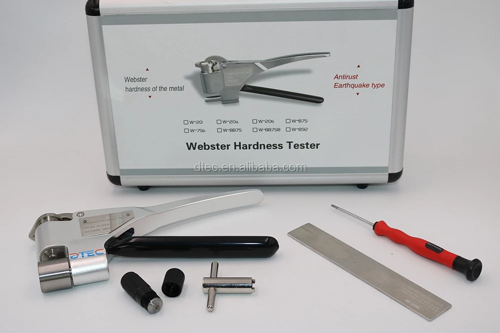 Dtec W20b ster Hardness Tester Used For Aluminum Tube With Inner