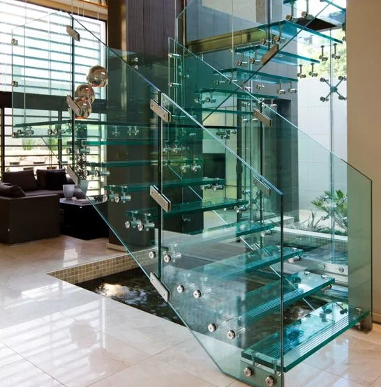 Modern Zig Zag Glass Staircase Double Stringer Stair Design Buy Double Stringer Zig Zag Glass Staircase Stair Design Product On Alibaba Com