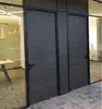 Contemporary wooden office entry door