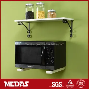 Microwave Oven Wall Mounted Hinged Bracket Hanging Microwave Oven Wall Mounted Hinged