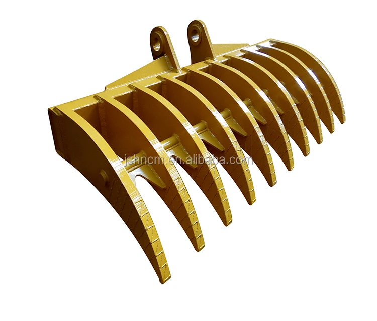 Mini Excavator Brush Rake Land Cleaning 20t For Sale Excellent Quality