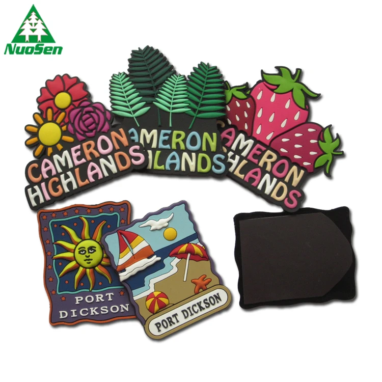 Best Selling Custom Soft Pvc Pakistan Country Souvenir Fridge