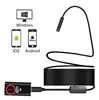 Wireless Endoscope, WiFi Borescope Inspection Camera 2.0 Megapixels HD Snake Camera for Android and IOS