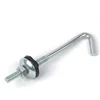 Carbon steel high quality J roofing bolt with Hex nut rubber washer