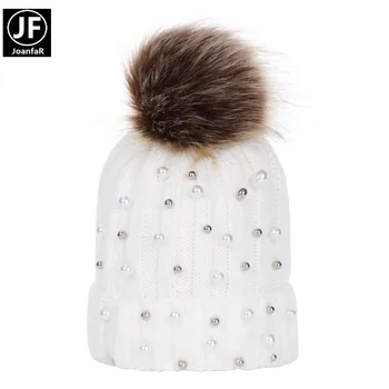 boys fur bobble hat