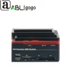 Top Spplier all in one hdd docking station Clone HDD Enclosure USB 2 ports USB 2.0 Hub MS/M2/XD/CF/SD/TF Card Reader 480Mbps