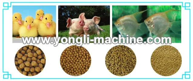 Reasonable price 2-12mm poultry animal feed production line