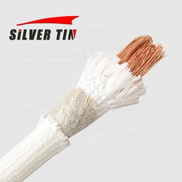 Free Shipping 10m High Temperature Mica Wire 10 Square 500degree Cn500  Fire-resistant Wire Heat Resistan Glass Fibre Wire 500c - Electrical Wires  - AliExpress