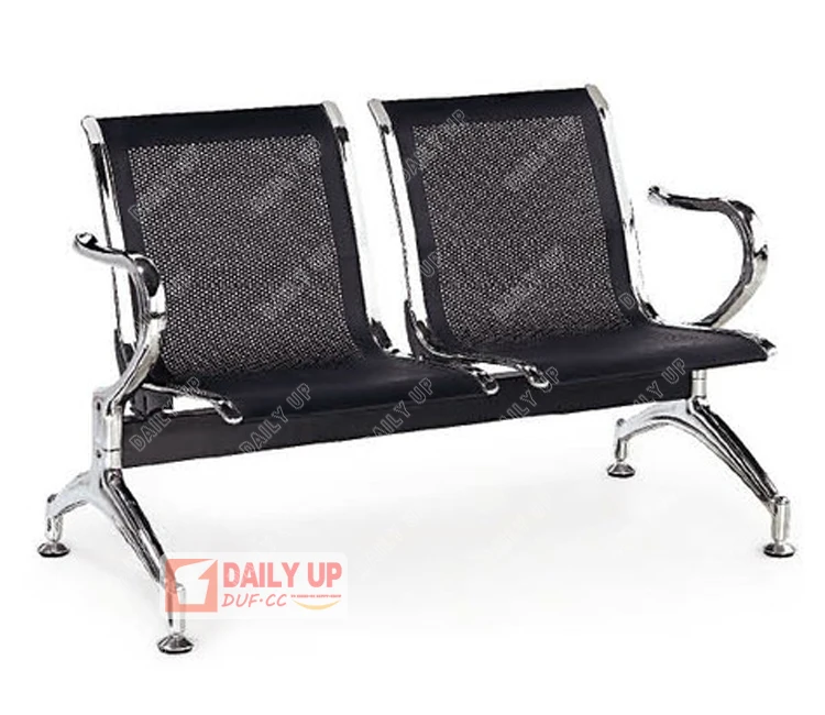 Cheap Price Hospital Arm Chair 2.3.4.5-Seater Metal Steel Gang Chair Lounge Number Waiting Area System