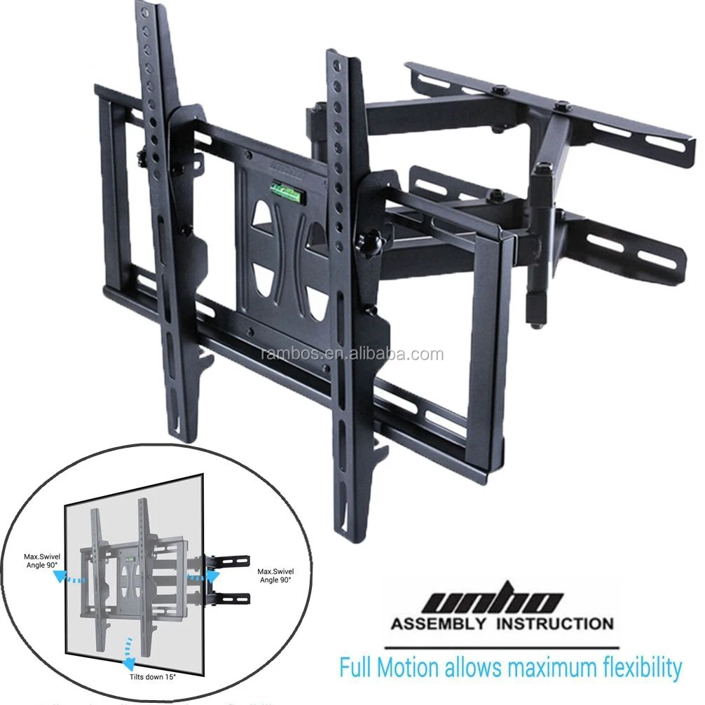 2019 Extended Flip Out Tv Mount For 26"65" Wholesale Full Motion Tv