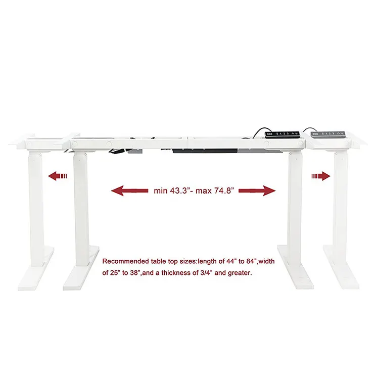 Best Selling Office Desk Electric Standing Desk Frame With Led
