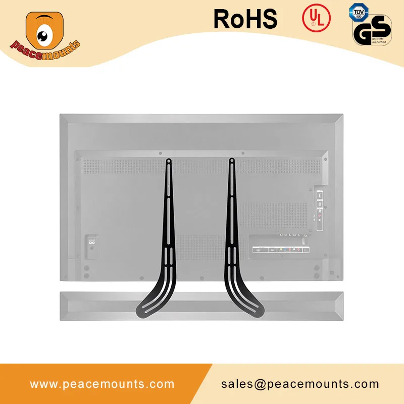 Universal Adjustable Sound Bar Bracket Mount Fits Any Freestanding Or