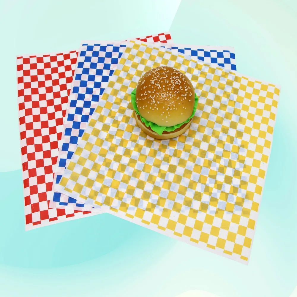 Oil resistant and water proof coated burger pocket
