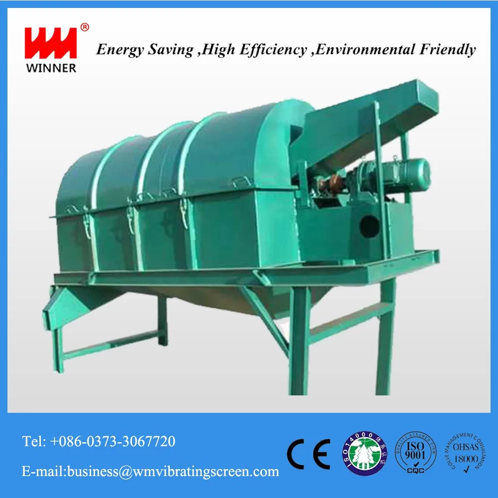 Certificated Drum Sieve/Drum Screen Machine for Compost/Rotary Drum Sieve Screen with new design