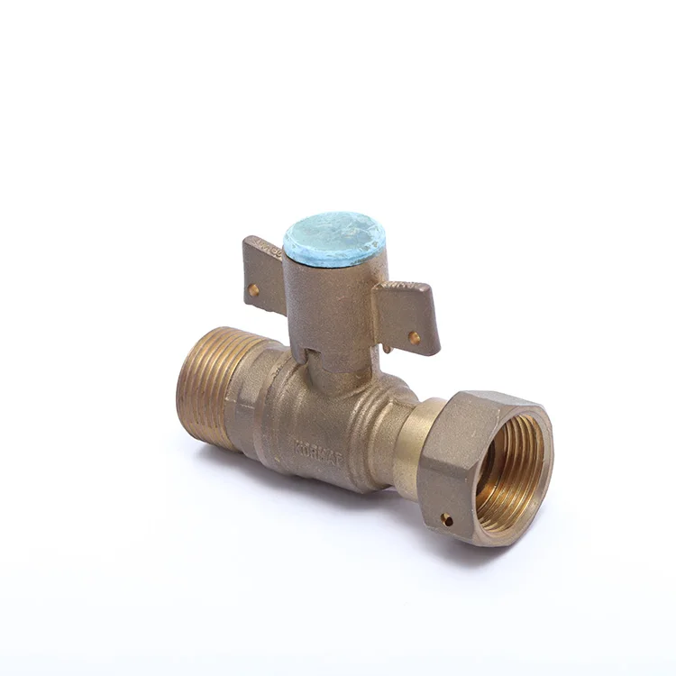 Oem Npt Bsp Iso228 1/2"x16mm 1/2"x20mm Thread Brass Water Meter