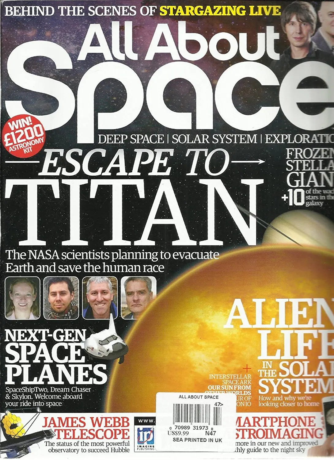 ALL ABOUT SPACE, NO.47 ( DEEP SPACE SOLAR SYSTEM EXPLORATION * ESCAPE TO TITAN