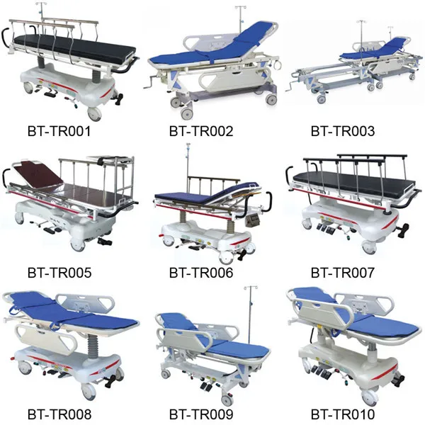 BT-TR016 emergency hospital bed trolley for sales