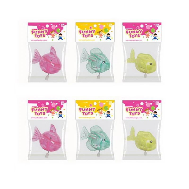 Dazzling Toys Wind Up Animal Swimming Fish Toys For Children Kid Bath