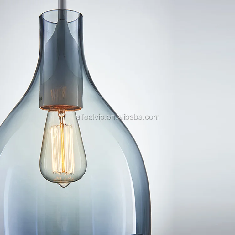 Contemporary latest design modern murano glass bubble colored hanging glass ball chandelier pendant light for hotel lobby