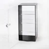 4 Tier Acrylic Lockable Display Cabinet Rotating Design