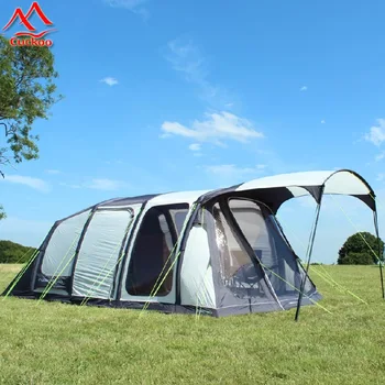 5-6 Man Leisure/camping Tent With 4 Room And Pavilion,Inflatable Tents