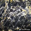 Fancy Backlit Materials Black Solid Surface for Exterior Wall Decoration