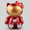 Money box Hello Kitty COS Ironman saving pot piggy bank 15cm figure saving box