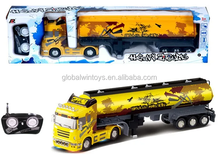 musical 132 6ch tanker with light promotional toy truck for children