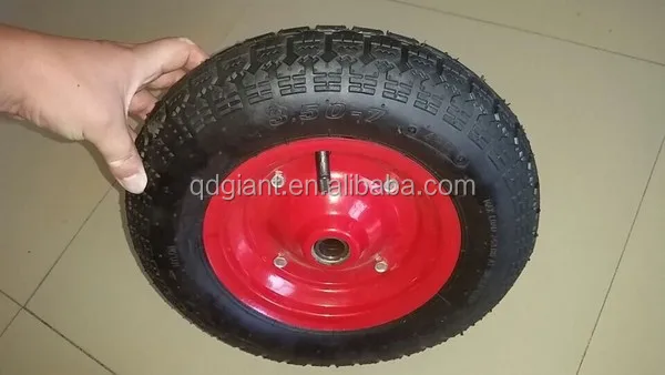13 inch Turkey model wheelbarrow rubber Wheels 3.50-7
