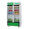 Small Digital LED Brand Door Vertical Chiller Showcase For Supermarket