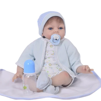 bebe reborn ojos azules