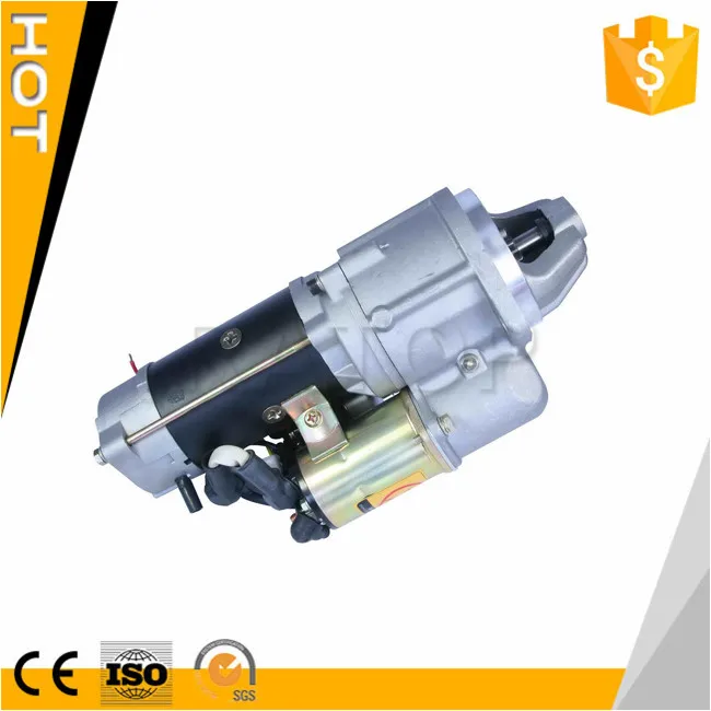 PC60-6 4D95 4BD1 Excavator starter motor 600-813-4411 24V 3.8KW 2H 9T